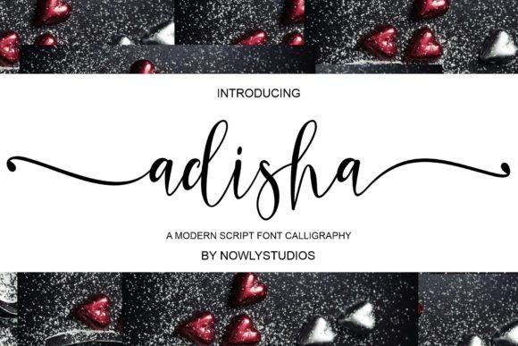Adisha: A Dance of Classic and Modern Typography