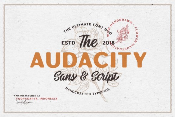 Audacity Duo: A Striking Font Pairing for Modern Design
