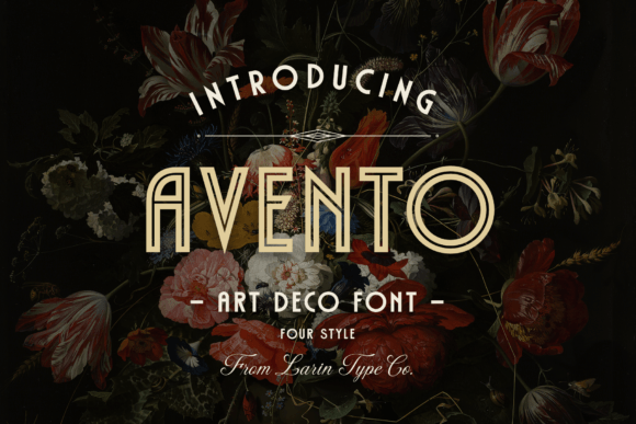 Avento: A Timeless Art Deco Typeface