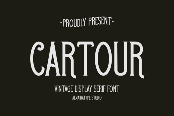 Cartour: An Elegant Vintage Serif Font for Timeless Design