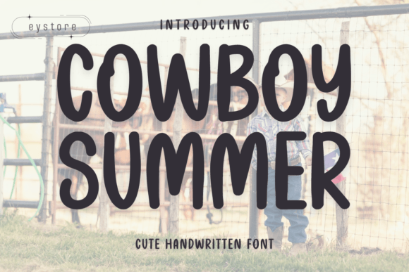 Cowboy Summer: A Fun Handwritten Font for Creative Projects