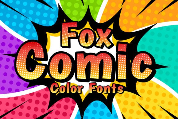Fox Comic: Add Vibrant Energy to Your Design Projects