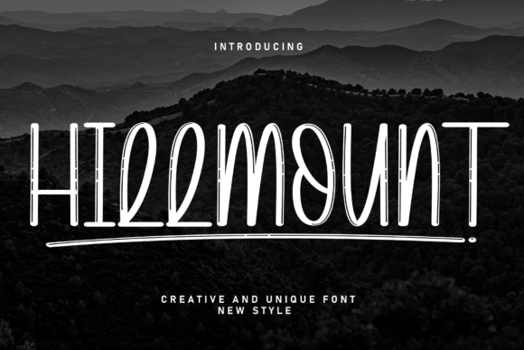 Hillmount: A Sweet, Friendly Handwritten Font for Creative Designs