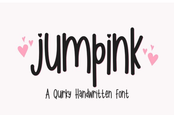 Jumpink: A Sweet Handwriting Font for Creative Projects