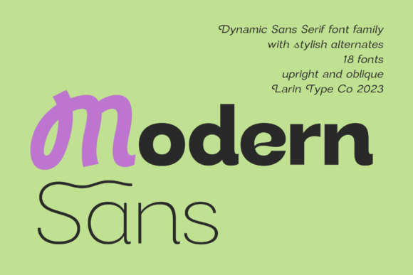 Modern Sans: A Versatile Font for Every Project