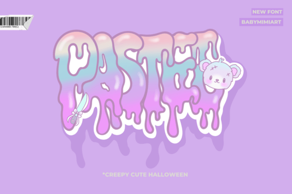 Pastel: A Spooky-Cute Font for Modern Halloween Designs