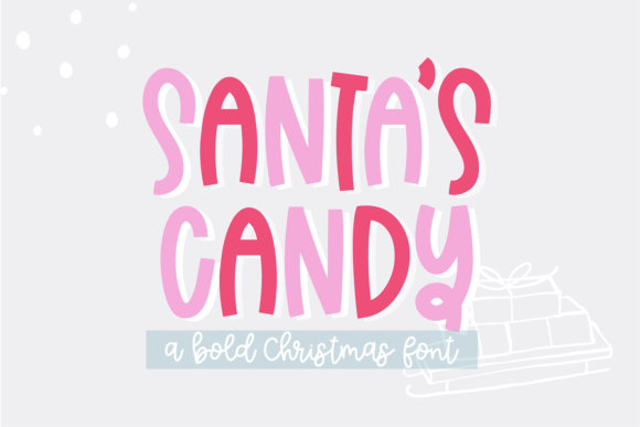 Santa's Candy: A Playful Font for Holiday Cheer