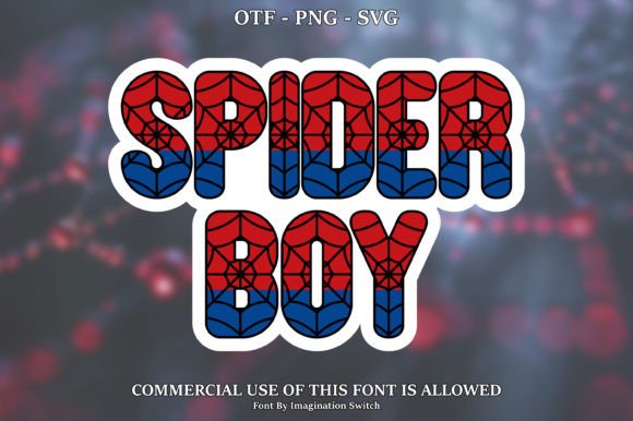 Spider Boy: A Captivating Font for Creative Projects
